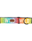 Rainbow Topo Wild Dog Collar