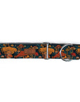 Midnight Mushroom Dog Collar