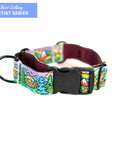 Rainbow Ridge Buckle-On Martingale Dog Collar | Limited Artist Series