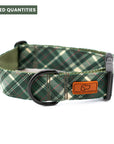 Timberline Plaid Dog Collar