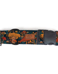 Midnight Mushroom Dog Collar