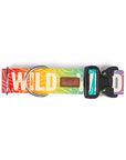 Rainbow Topo Wild Dog Collar
