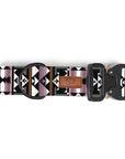 Amethyst Geo Dog Collar