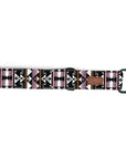 Amethyst Geo Dog Collar