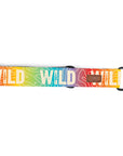 Rainbow Topo Wild Dog Collar