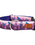 Lupine Fields Dog Collar