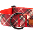Fireside Plaid Dog Collar