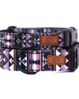 Amethyst Geo Dog Collar