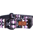 Amethyst Geo Dog Collar