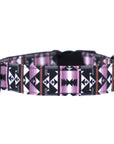 Amethyst Geo Dog Collar