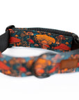 Midnight Mushroom Dog Collar