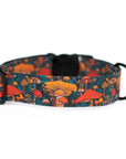 Midnight Mushroom Dog Collar