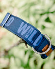 Navy Blue Boy Wild Dog Collar