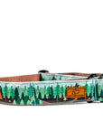 A-Frame Christmas Cabin Dog Collar