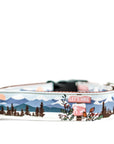 Let's Hike Winter Dog Collar