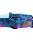 Blue and Purple Dragonfly Dog Collar
