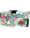 Butterfly Garden Dog Collar