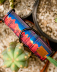 Red Rock Desert Night Sky Dog Collar