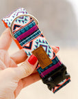 Purple Aztec Dog Collar
