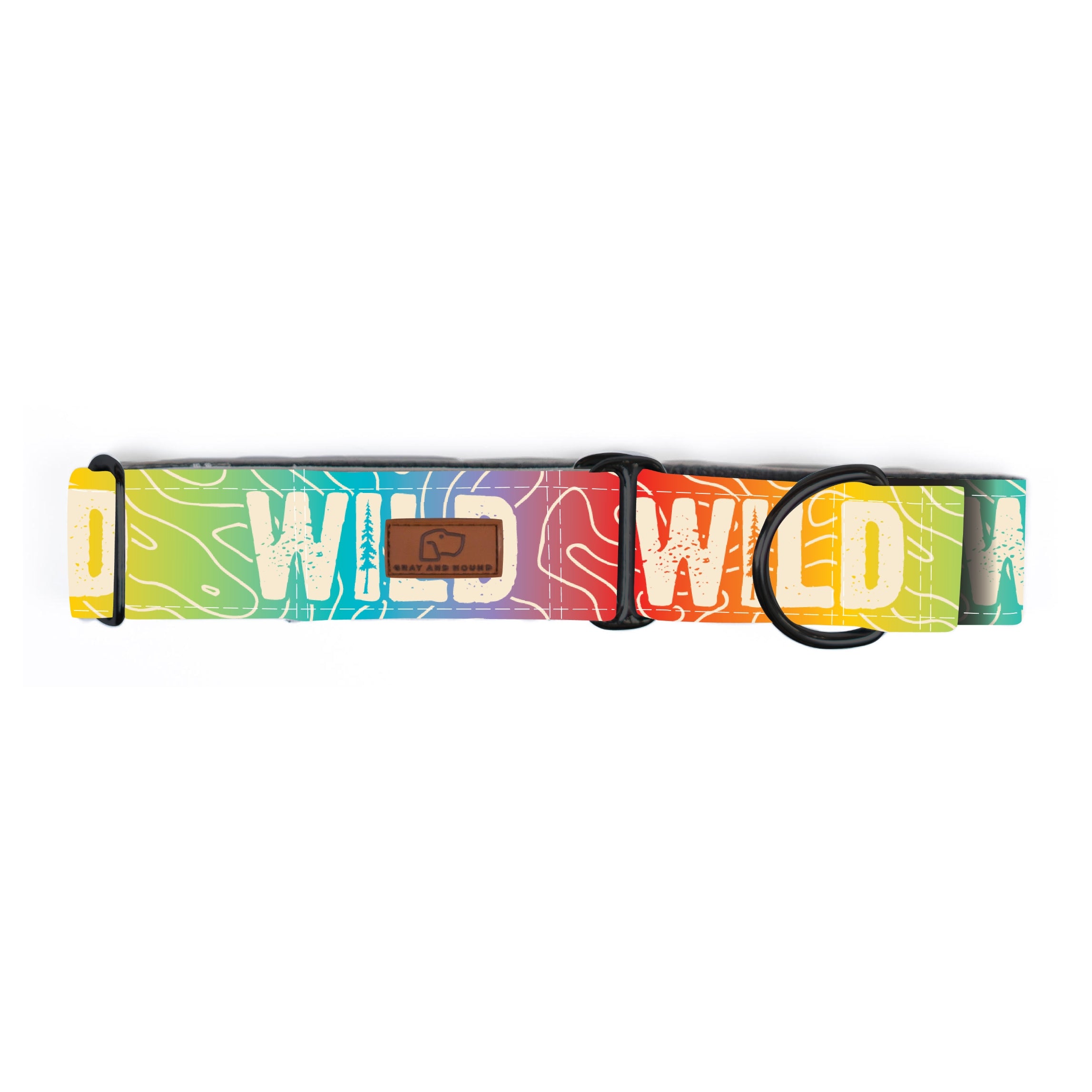 Rainbow Topo Wild Collar