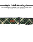 Timberline Plaid Dog Collar