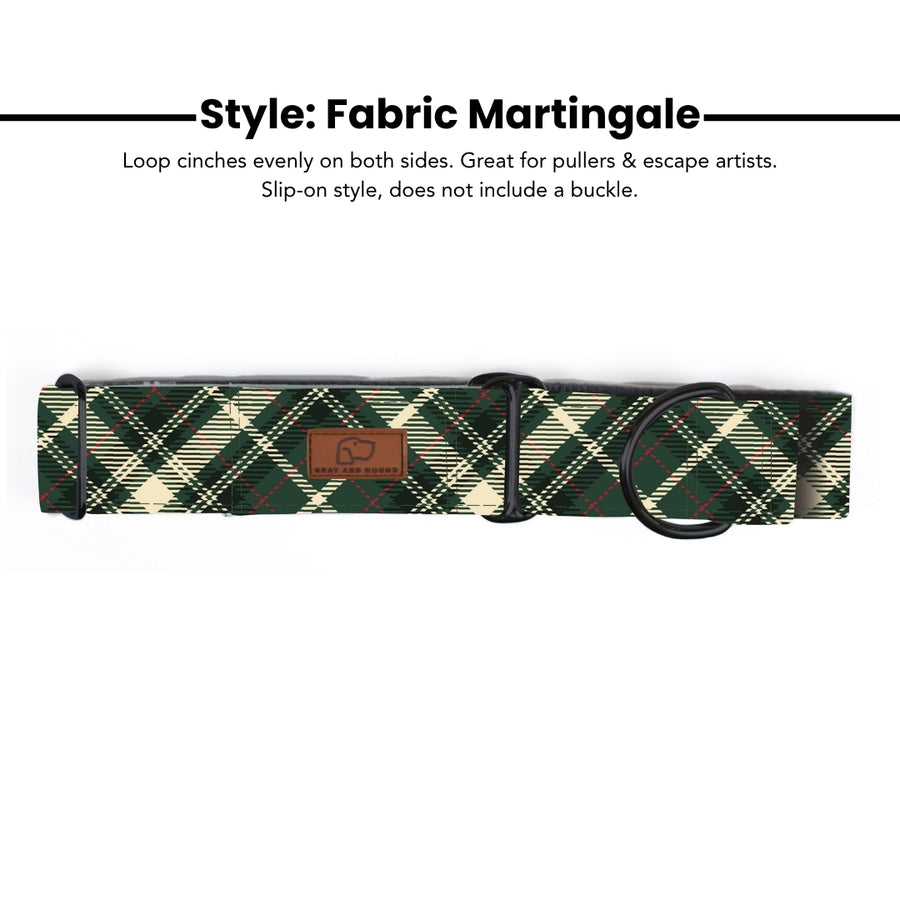 Timberline Plaid Dog Collar