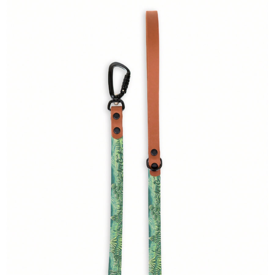 Enchantments in Green Dog Leash [Limited Edition Artist Series]