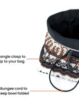 Trailside Dog Bowl in Obsidian | Coming Soon