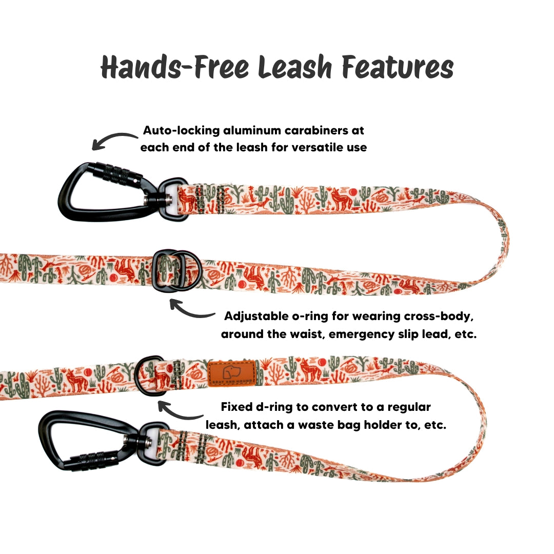 Roam Hands-Free Dog Leash [pick your design]