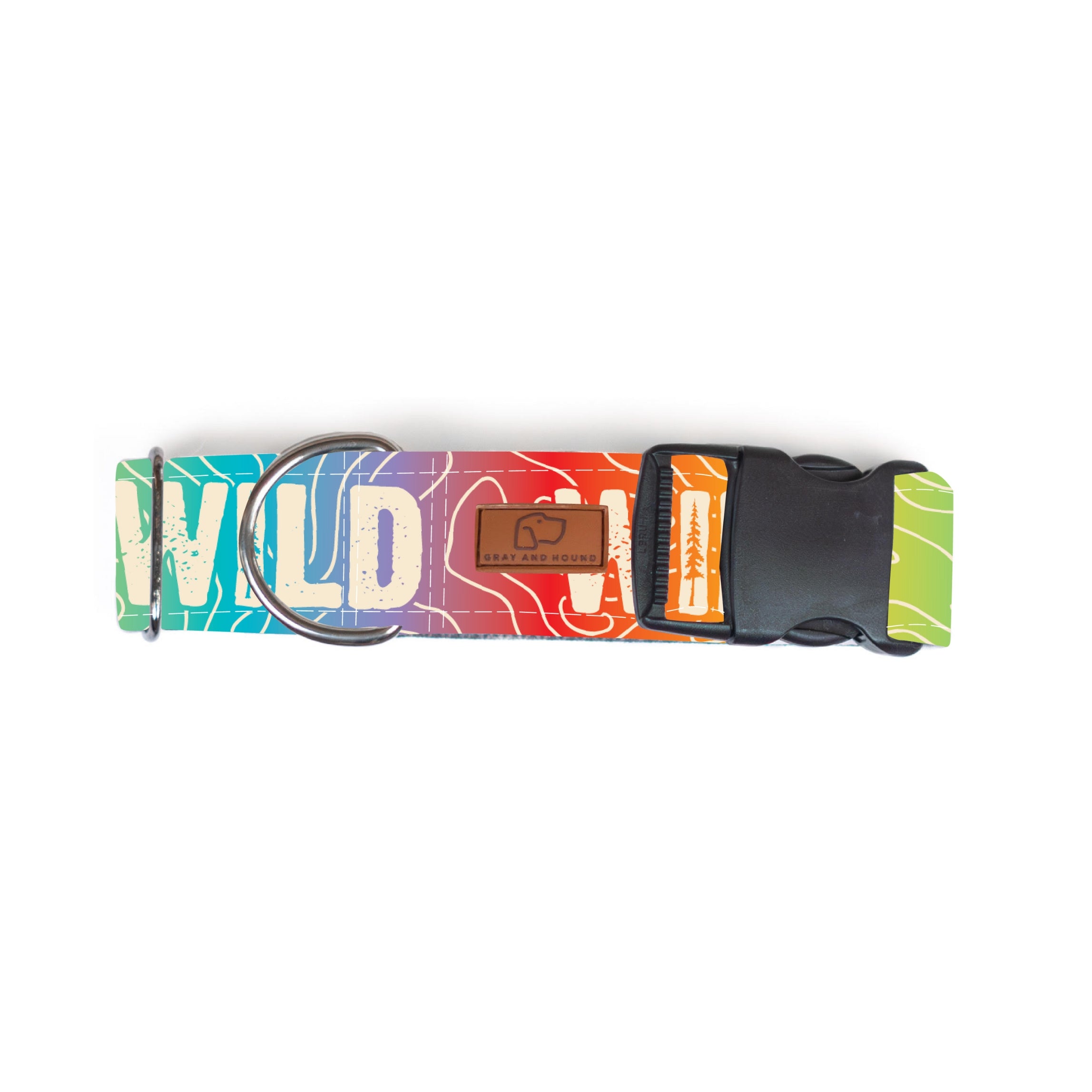 Rainbow Topo Wild Collar