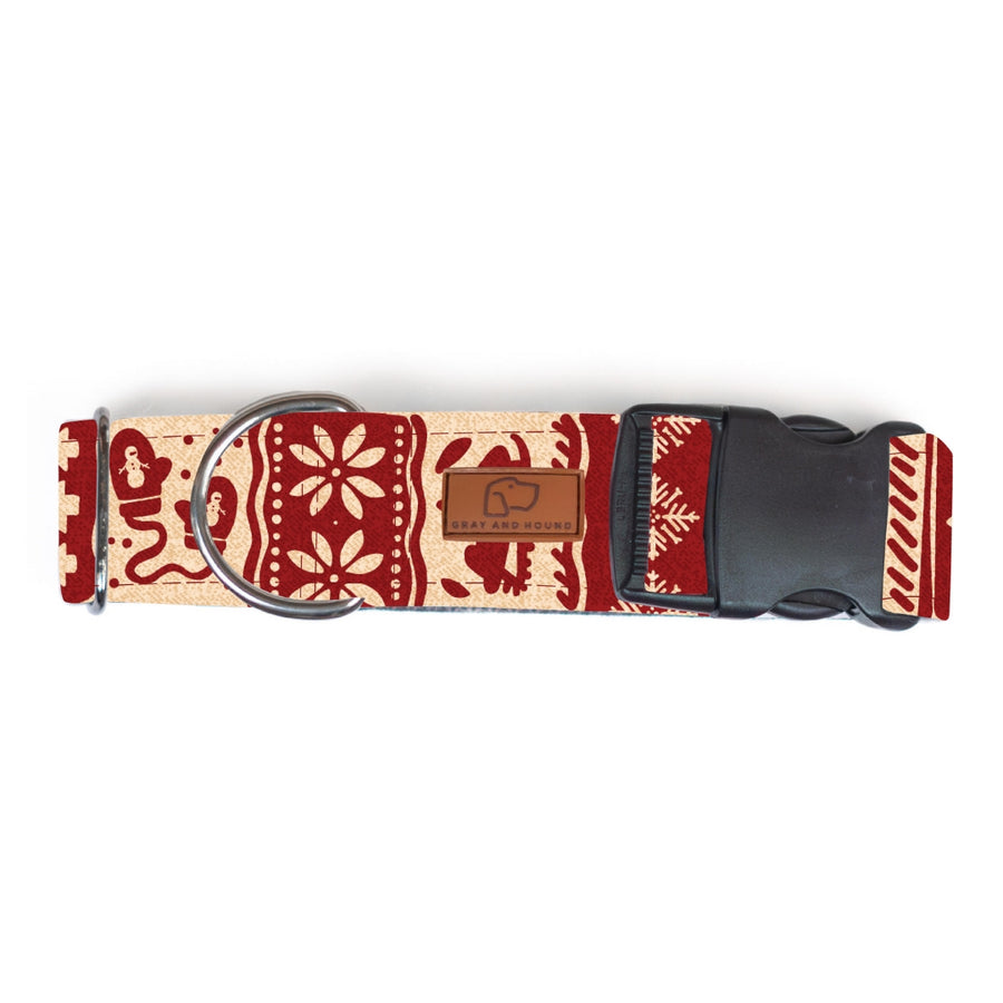 Scarlet Sweater Dog Collar