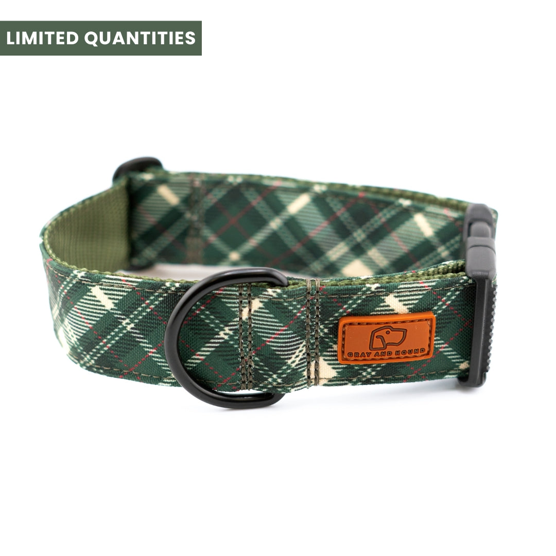 Timberline Plaid Dog Collar