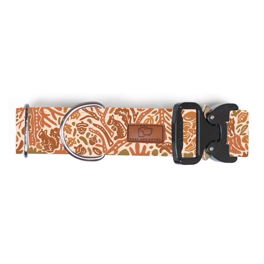 Harvest Squirrel Dog Collar