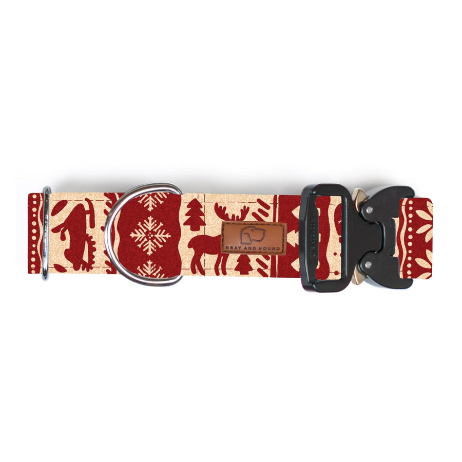 Scarlet Sweater Dog Collar