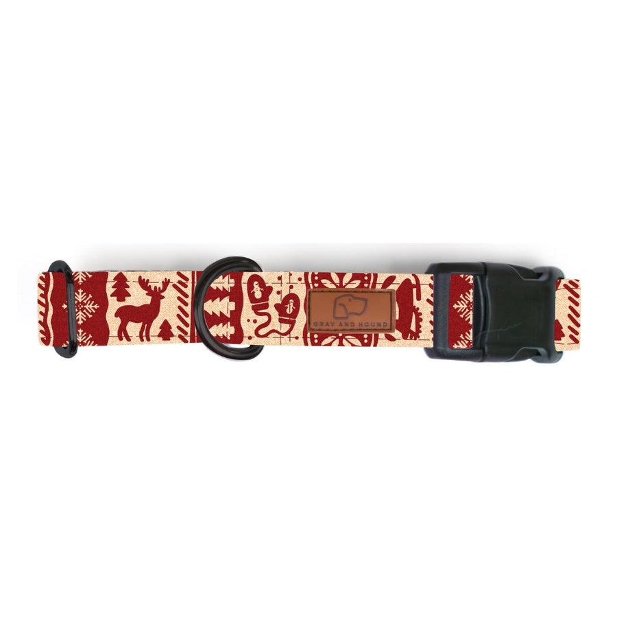 Scarlet Sweater Dog Collar