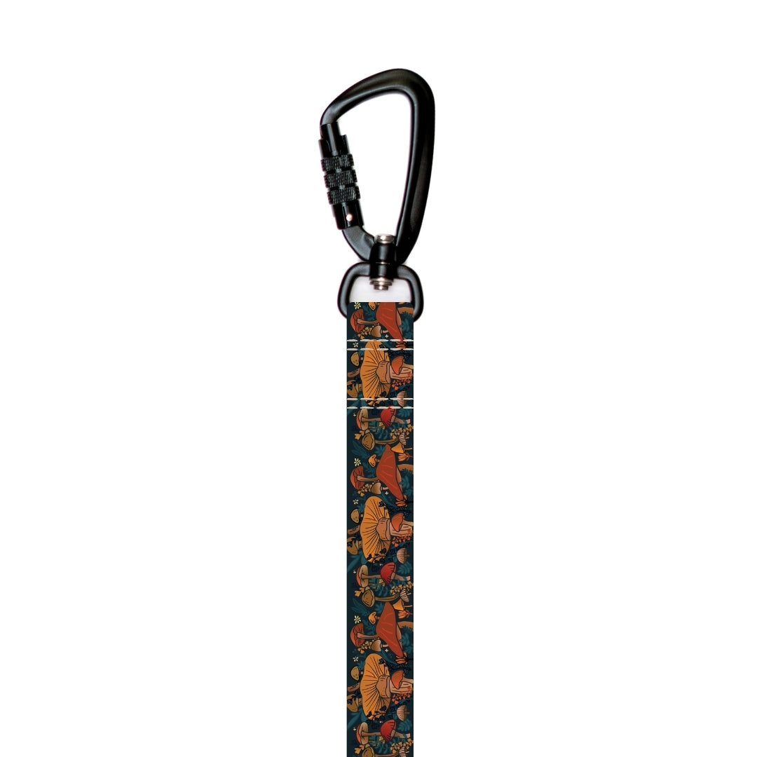 Midnight Mushroom Leash