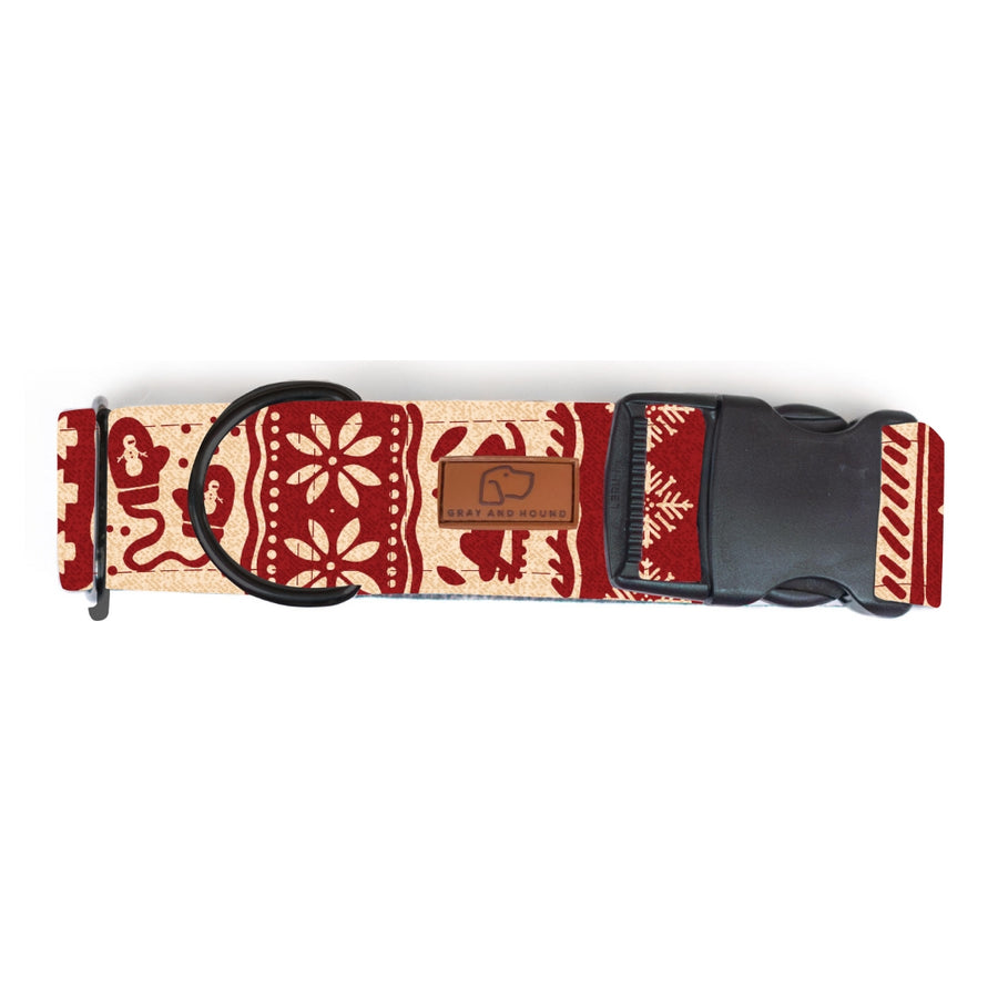 Scarlet Sweater Dog Collar