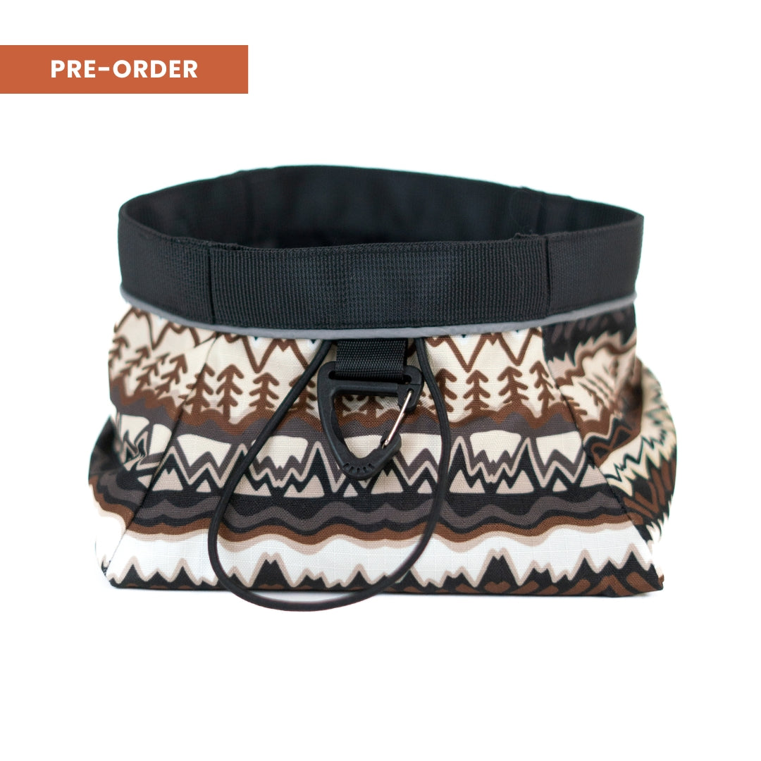 Trailside Dog Bowl in Obsidian | Pre-Order