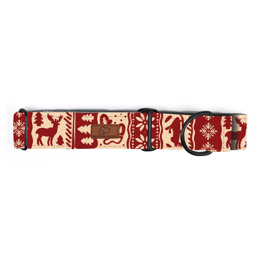 Scarlet Sweater Dog Collar