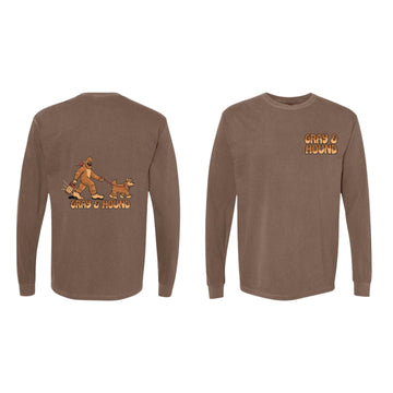 Sasquatch Shadows Unisex Long Sleeve Shirt [pre-order]
