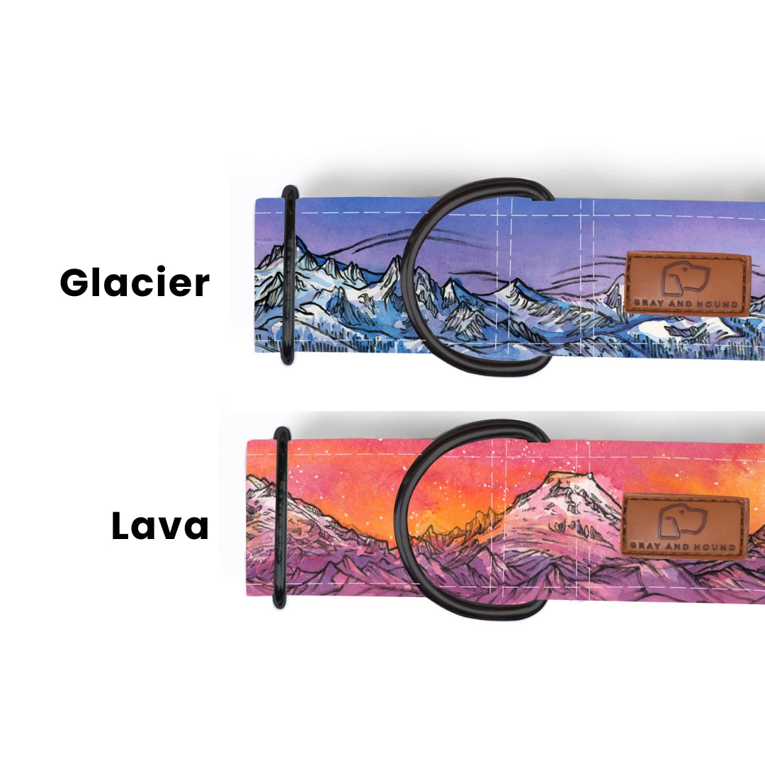 Cascades Hybrid Martingale Dog Collar [choose color]