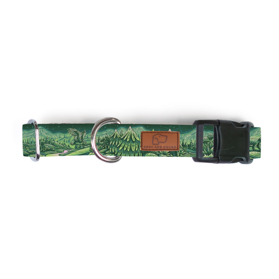 Enchantments in Green Dog Collar [Limited Edition Artist Series]