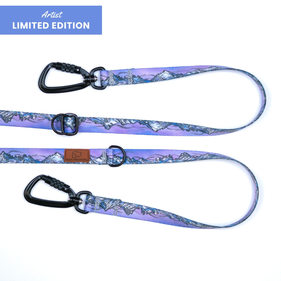 Glacier Cascades Dog Leash [artist limited edition]