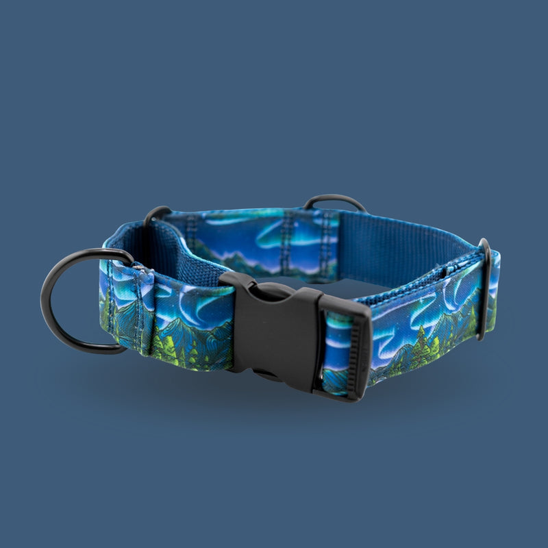 Luminous Peaks Buckle-On Martingale Collar