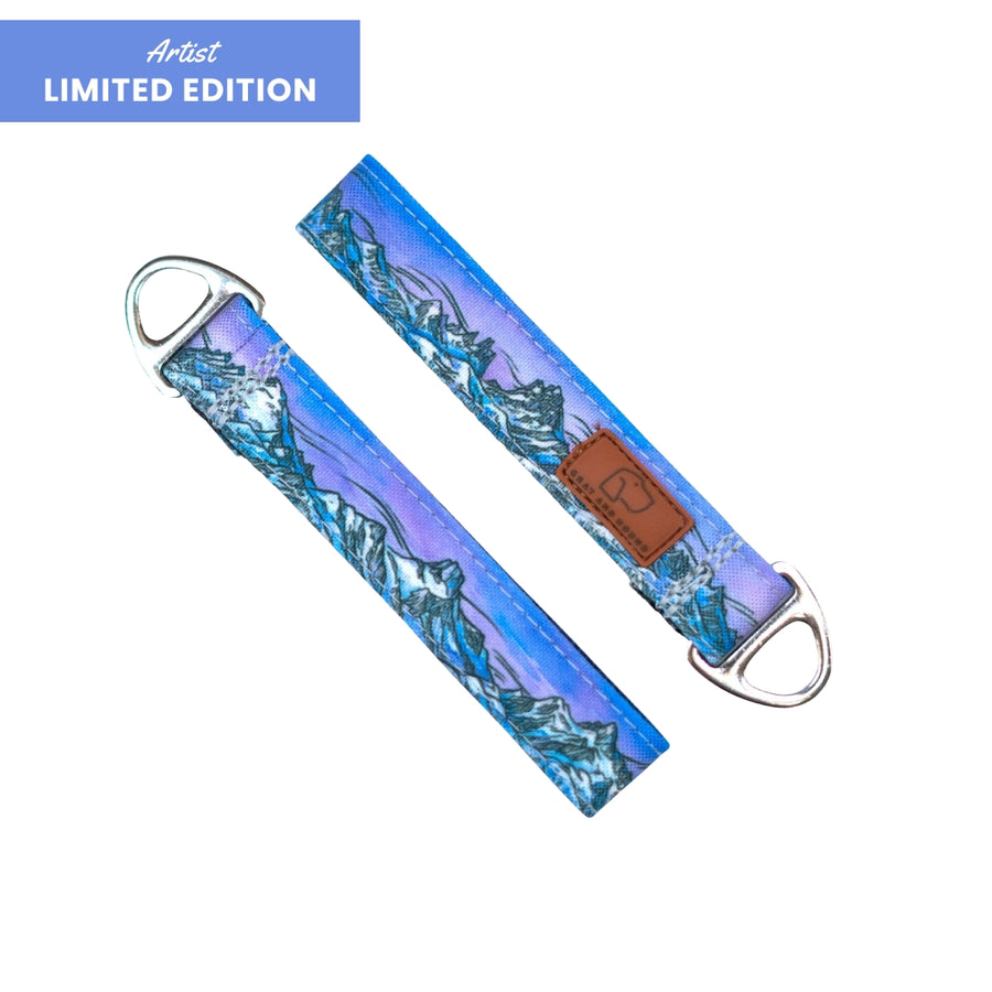 Glacier Cascades Key Fob [artist limited edition]
