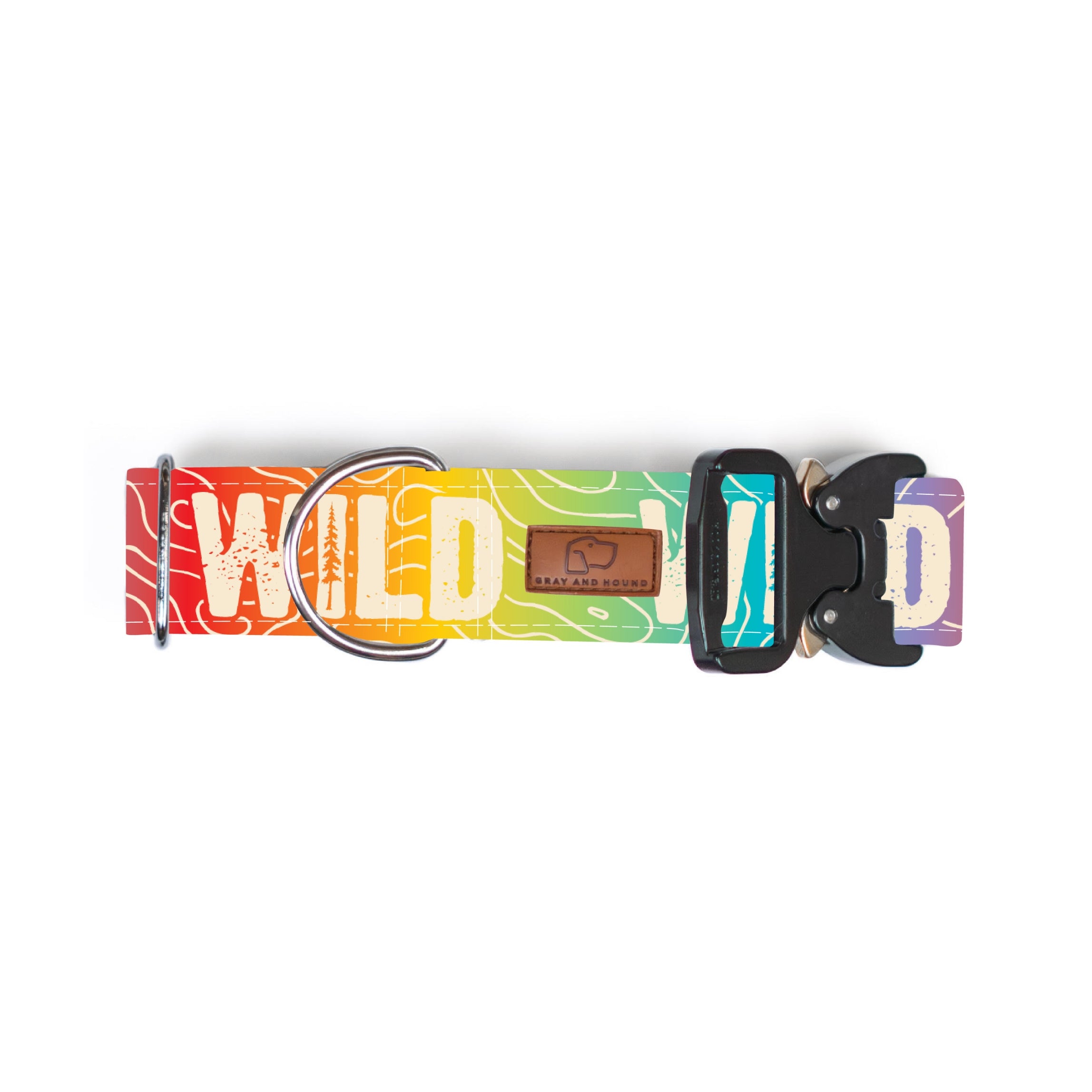 Rainbow Topo Wild Collar