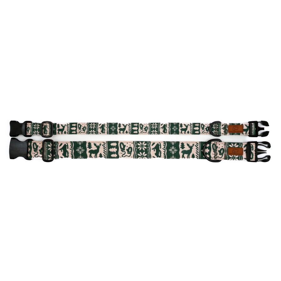 Spruce Sweater Dog Collar [ready to ship]