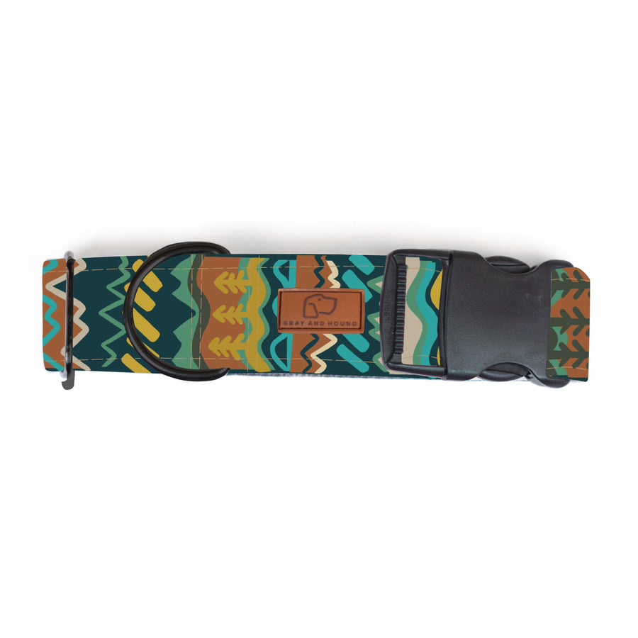 Elements in Green Dog Collar [ready to ship]