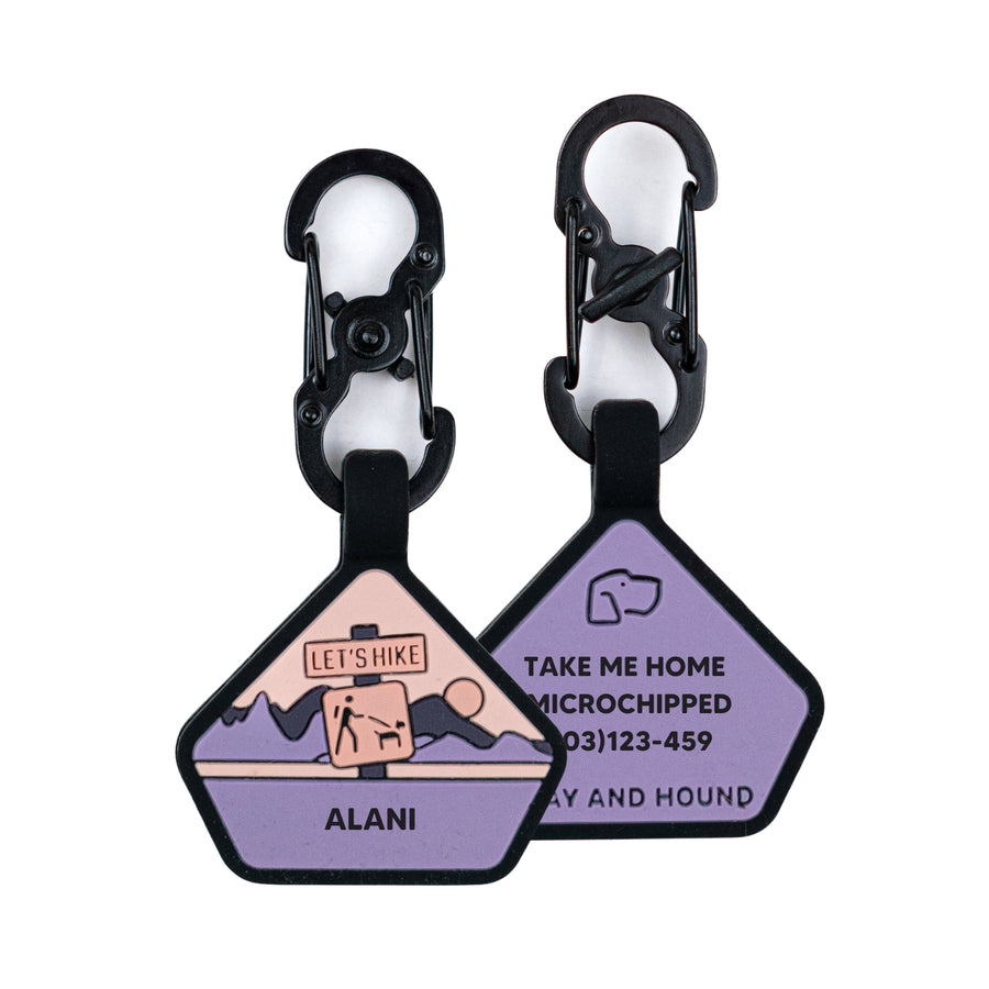 Berry | Silent Dog ID Tag