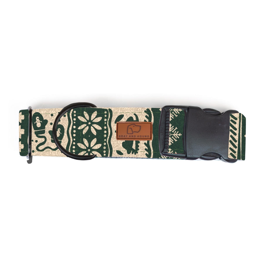 Spruce Sweater Dog Collar [ready to ship]